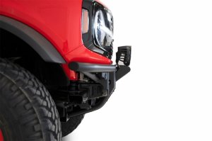 Ford Bronco Add-On Light Hoop - Front - Addictive Desert Designs - PRO Bolt-On - Hammer Black - `21-`23