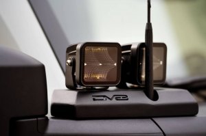 Ford Bronco A-Pillar Pod Light Mounts - DV8 Offroad - Black - `21-`22