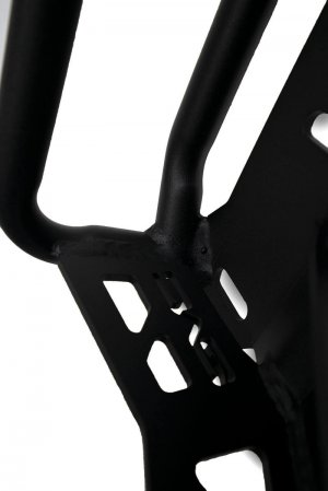 Ford Bronco Light Bar Mounts - DV8 Offroad - Curved - Black - `21-`22