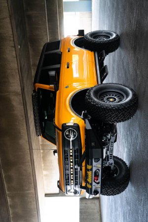 Ford Bronco Light Bar Mounts - DV8 Offroad - Curved - Black - `21-`22