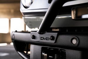 Ford Bronco Factory Bumper Bull Bar - DV8 Offroad - Black - `21-`22