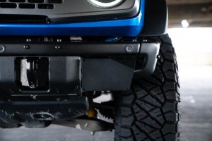 Ford Bronco License Plate Relocation Bracket - Front - DV8 Offroad - `21-`22
