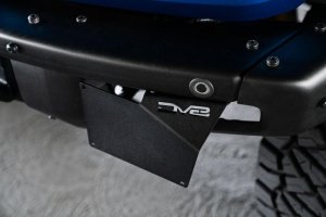 Ford Bronco License Plate Relocation Bracket - Front - DV8 Offroad - `21-`22