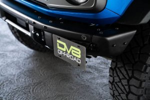 Ford Bronco License Plate Relocation Bracket - Front - DV8 Offroad - `21-`22