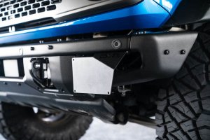 Ford Bronco License Plate Relocation Bracket - Front - DV8 Offroad - `21-`22