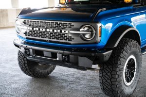 Ford Bronco License Plate Relocation Bracket - Front - DV8 Offroad - `21-`22