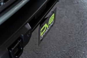 Ford Bronco Front License Plate Relocation Bracket - Factory Capable Bumper - DV8