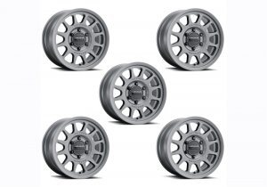 Ford Bronco Wheel Kit - Ford Racing - Matte Gray - `21-`23