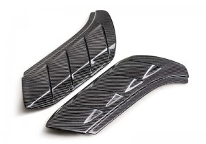 Ford Bronco Fender Vent Set - Ford Racing - 2x2 Twill Carbon Fiber - Gloss - `22-`24
