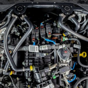 Ford Bronco Baffled Oil Catch Can System - Mishimoto - 2.7L - 2023