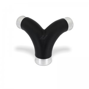 Ford Bronco Intercooler Pipe Upgrade Kit - Mishimoto - High-Mount - Wrinkle Black - 2.7L - 2021