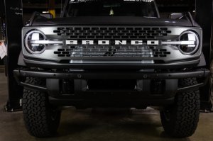 Ford Bronco High Mount Intercooler Kit - Mishimoto - High-Mount - Black - 2.3L/2.7L - 2021