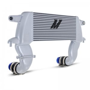 Ford Bronco High Mount Intercooler Kit - Mishimoto - Silver - 2.3L/2.7L - 2021