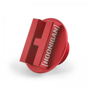 Ford Bronco Classic Oil Filler Cap - Mishimoto - Hoonigan - Red - `85-`96