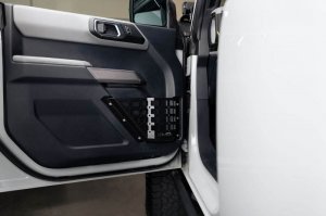 Ford Bronco Front Door Pocket Molle Panels - Front - DV8 Offroad - `21-`23
