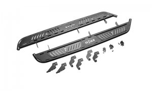 Ford Bronco Running Boards - N-Fab - Roan - Textured Black - `21-`24
