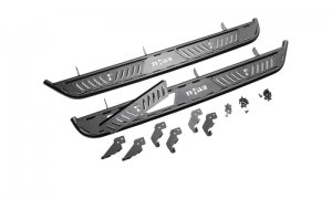 Ford Bronco Running Boards - N-Fab - Roan - Textured Black - `21-`24
