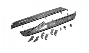 Ford Bronco Running Boards - N-Fab - Roan - Textured Black - `21-`24