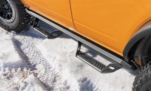 Ford Bronco Step System - Wheel 2 Wheel - N-Fab - Predator Pro - Textured Black - `21-`24