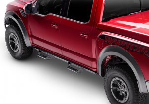 Ford Bronco Step System - Wheel 2 Wheel - N-Fab - Predator Pro - Textured Black - `21-`24