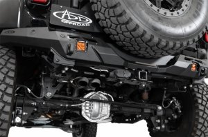 Ford Bronco Phantom Rear Bumper - Rear - Addictive Desert Designs - Hammer Black - 2022