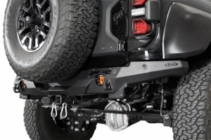 Ford Bronco Phantom Rear Bumper - Rear - Addictive Desert Designs - Hammer Black - 2022