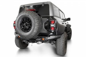 Ford Bronco Phantom Rear Bumper - Rear - Addictive Desert Designs - Hammer Black - 2022