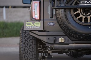 Ford Bronco Rear Bumper - Rear - DV8 Offroad - FS-15 Series - Black - `21-`22