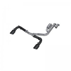 Ford Bronco Sport Exhaust - Dual Rear - MBRP - ARMOR BLK - Black - 1.5L / 2.0L EcoBoost - 2021