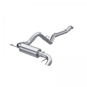 Ford Bronco Cat-back Exhaust - MBRP - Aluminized Steel High Clearance - 2.3L/2.7L EcoBoost - 2021