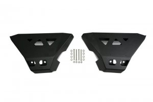 Ford Bronco Front Lower Control Arm Skid Plate - Front - DV8 Offroad - Black - `21-`22