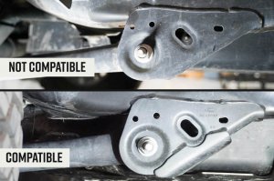 Ford Bronco Skid Plates - Rear - DV8 Offroad - Black - 2021