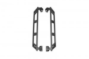 Ford Bronco Rock Sliders - DV8 Offroad - FS-15 Series - Black - `21-`23