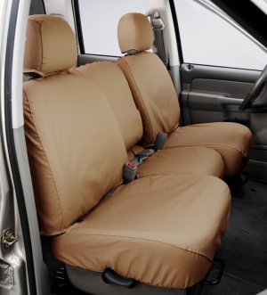 Ford Bronco Seat Covers - Front - Covercraft - Custom - Tan - `21-`24