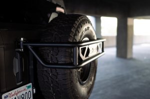 Ford Bronco Spare Tire Guard & Accessory Mount - DV8 Offroad - `21-`23