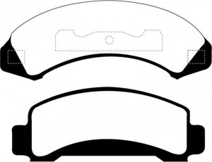Ford Bronco Ultimax2 Brake Pad Sets - EBC