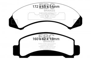 Ford Bronco Ultimax2 Brake Pad Sets - EBC