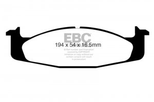 Ford Bronco Classic Brake Pads - Front - EBC - Ultimax2 - 5.0 - `94-`96