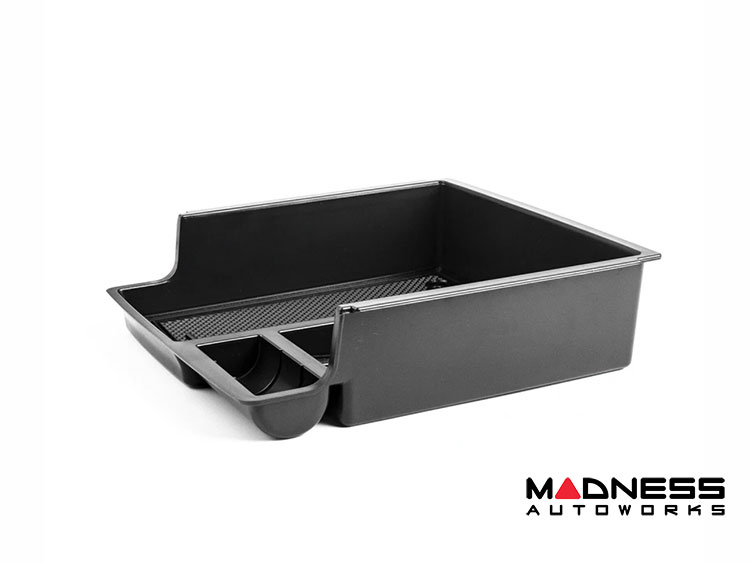 Ford Bronco Center Console Armrest Storage Box - Upper Tray w/ ABS Silicone Pad