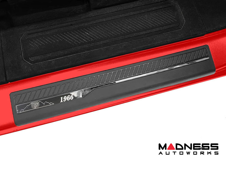 Ford Bronco Door Sills - 4 Door - 2pcs - Front - "1966 Design"