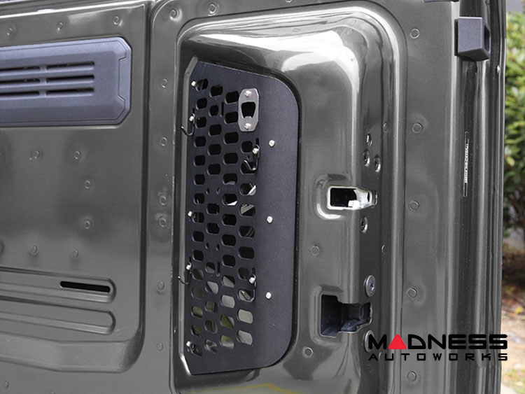 Ford Bronco Interior Tailgate Molle Panel - w/ Bottle Opener