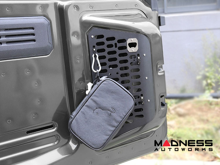 Ford Bronco Interior Tailgate Molle Panel - w/ Bottle Opener