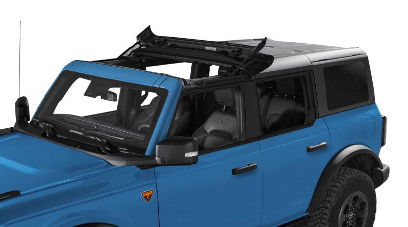 Ford Bronco Soft Top - Bestop - Sunrider For Hardtop - Premium Black Twill - `21-`27