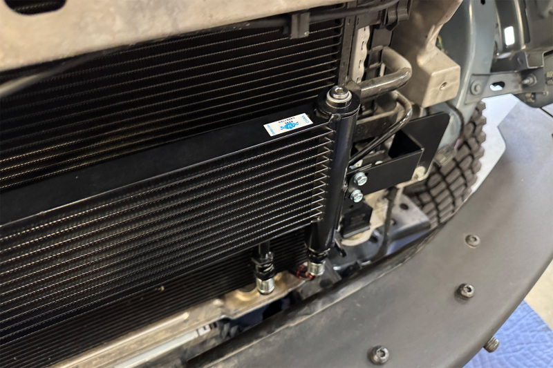 Ford Bronco Transmission Oil Cooler Kit - Front - CSF - External, 2.7L EcoBoost, CNC Billet Machined Plate - `21-`27