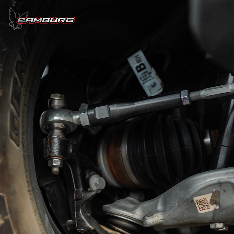 Ford Bronco Steering Tie Rod End Kit - Camburg - Heim Steering Upgrade Kit - Black - `21-`24