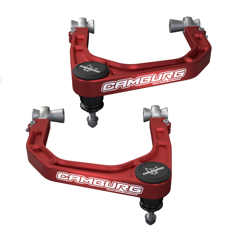 Ford Bronco Raptor Upper Control Arm - Camburg - KINETIK Performance Billet - Red - `22-`25