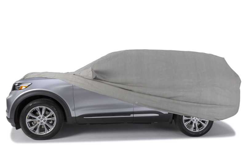 Ford Bronco Car Cover - Covercraft - Custom 3-Layer Moderate Climate - Gray - `21-`26