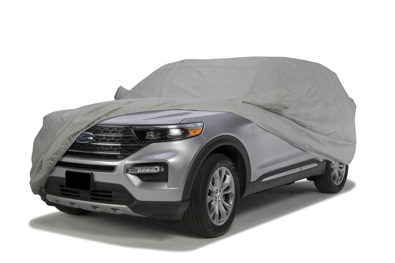 Ford Bronco Car Cover - Covercraft - Custom 3-Layer Moderate Climate - Gray - `21-`26