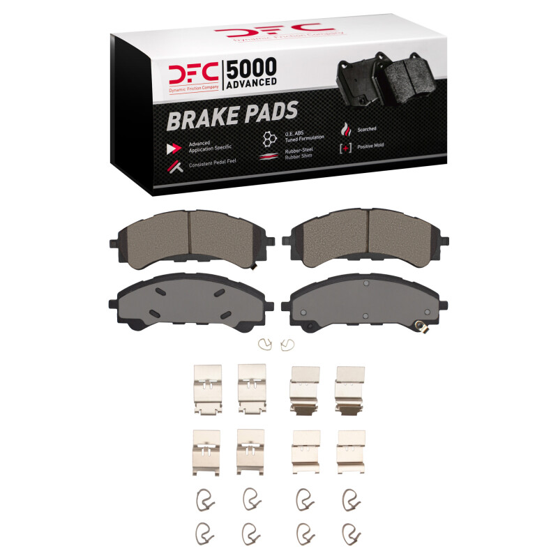 Ford Bronco Brake Pads - Front - DFC - 5000 Advanced Ceramic - `19-`25