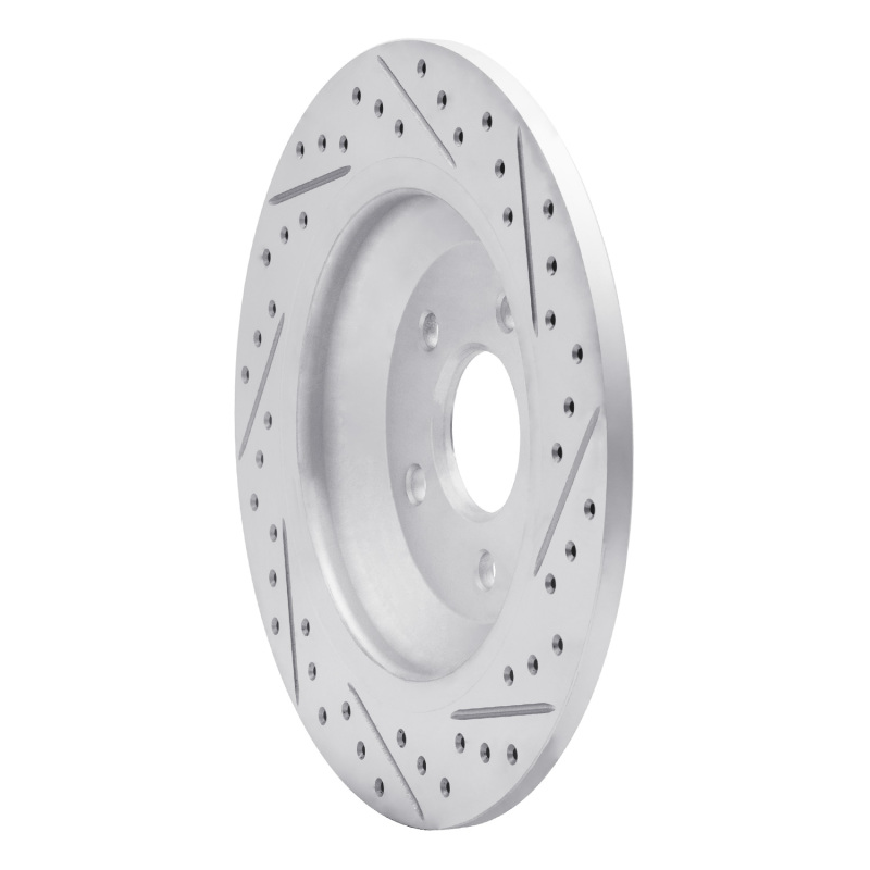 Ford Bronco Sport Brake Rotor (1) - Rear Left - DFC - Drilled & Slotted Geoperformance - `16-`26